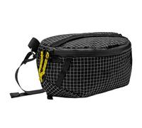 Sleek Belt Bag for Men, Adjustable Hip Pack, Sturdy Multifunctional Waist Bag, Nylon Travel Waist Bag 23x11.5x13.5cm for Indoor, Outdoor, Present, Traveling, Running, Hiking, Negro , Fare riferimento