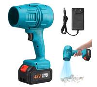 Sleek Design Turbojet Blower, Turbine Fan Blower, Handheld Turbine Car Dryer, 200 Mph Compressed Air Duster 31cm for Home, Indoor, Outdoor, Present, Black, Red, Blue Color