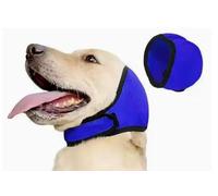 SLEEKEE 1 Arnés para Perros Azul Y 1 Cepillo De Dientes, Orejeras Impermeables para Bañarse, Equipo De Limpieza para Mascotas, Adecuado para La Reducción De Ruido Y El Aseo Diario.