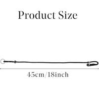 SLEEKEE 1 Collar Redondo De Nailon Y 1 Silbato, Necesidades De Entrenamiento De Mascotas, Diseño Antitirones, para Perros Pequeños Y Medianos, Anillo De Tracción Fuerte Y Resistente Al Desgaste.