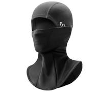 SLEEKEE 1 máscara facial cálida para invierno, forro de casco resistente al viento, pasamontañas, máscara de esquí de terciopelo, cubierta elástica para la cabeza de equitación, adecuada para deportes