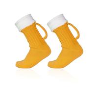 SLEEKEE 1 Par De Calcetines Con Forma De Jarra De Cerveza, Calcetines Divertidos Con Forma De Jarra De Cerveza, Calcetines Antideslizantes, Calcetines De Regalo Creativos