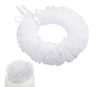 SLEEKEE 1 Pieza De Collar Falso De Malla Esponjosa, Lindo Collar Falso, Accesorios De Ropa, Collar Falso Retro, Accesorios De Ropa De Juego De rol