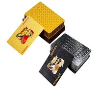 SLEEKEE 2 Barajas De Naipes, Naipes De PVC, Naipes Impermeables, Naipes Creativos, Naipes Duraderos, Juegos De Fiesta