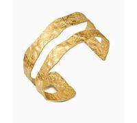 SLEEKEE 2 Pulseras, Anillo De Brazo De Metal Abierto Personalizado, Se Pueden Apilar para Usar Joyas De Pulsera Anchas, Tendencia De Moda para Usar Accesorios A Juego.