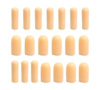 SLEEKEE 20 protectores de dedos, protectores de dedos de silicona, antideslizantes y resistentes al desgaste, protectores de dedos, adecuados para desgarros en los dedos