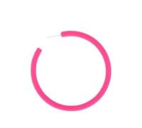 SLEEKEE 3 Pares De Aretes Circulares De Tres Colores, Círculo Grande De Neón Simple, Accesorios De Fiesta De La Década De 1980, Adecuados para El Uso Diario, Adornos De Estilo Colorido.