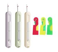 SLEEKEE 3 Piezas De Descosedor De Costura, Enhebrador De Aguja De 3 Piezas, Descosedor De Costura Retráctil, Enhebrador De Aguja De Coser A Mano, Accesorios De Costura De Prendas
