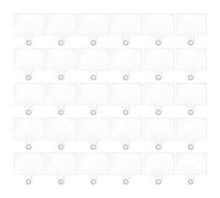 SLEEKEE 30 parches transparentes para teléfono y móvil, clip para teléfono móvil, parche universal, 3,5*5,5cm