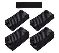 SLEEKEE 4 rodilleras, 1 pieza de goma para el pelo, rodillera deportiva, vendaje deportivo autoadhesivo, vendaje elástico de compresión, adecuado para protección deportiva