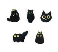 SLEEKEE 5 Broches De Gatos, Broches Metálicos Creativos, Broches Divertidos, Broches De Diseño Sencillo, Broches Decorativos, Broches De Regalo