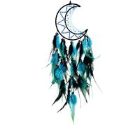SLEEKEE Atrapasueños De Plumas De 1 Pieza, Adornos Coles Tejidos A Mano, Adornos De Plumas, Cole De Decoración De Pared, Artículos De Decoración del Hogar
