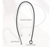 SLEEKEE Collar De Mujer De 2 Piezas, Collar De Clavícula con Junta Tórica, Estilo Punk Rock, Joyas De Moda Que Combinan con Todo.