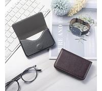 SLEEKEE Estuche para Tarjetas De Visita De 1 Pieza, Diseño De Hebilla Magnética, Tarjetero Multifunción, Adecuado para Tarjetas De Visita, Tarjetas De Crédito Y Clasificación De Billetes.