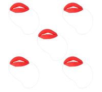 SLEEKEE Paquete De 5 Juguetes para Labios Artificiales, Juguetes Divertidos Creativos, Accesorios para Juegos De rol, Juguetes para Fiestas, Accesorios para Fotografías