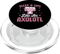 Sleep A Lotl Like An Axolotl PopSockets PopGrip para MagSafe