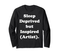 Sleep Deprived But Inspired Artist Funny Saying Manga Larga