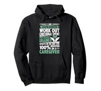 Sleep Deprived Work out Emotional Spent Caregiver Sudadera con Capucha