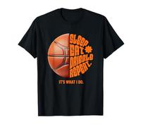 Sleep Eat Dribble Repeat Basketball Player Retro Sport Camiseta