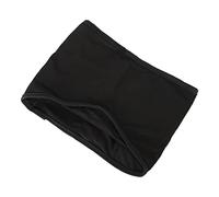 Sleep Eye Cover, Tamaño Libre Sleep Face Cover Wrap Cómodo Estiramiento Cobertura de área Grande Algodón Biológico para Dormir (BLACK)