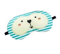 Sleep Eye Mask - Máscara refrescante y cálida para un sueño reparador, ideal para relajarse, reduce las ojeras y la hinchazón, máscara cómoda y elegante con diseño de oso de peluche