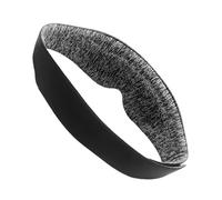 Sleep Eye, Soft Light Blocking Eyeshade for Travel Rest and Nap, Breathable Jiaji Fabric with Rebound Memory Foam for Airplane Train Car Office and Home Relaxation
