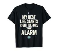 Sleep Fantasy Humor Alarm Ruined My Peak Mood Camiseta