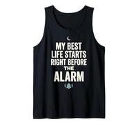 Sleep Fantasy Humor Alarm Ruined My Peak Mood Camiseta sin Mangas