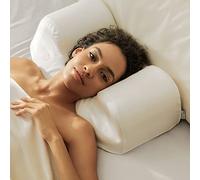 Sleep&Glow Almohada Aula Anti-envejecimiento - Sueño Saludable Boca Arriba - Favorece recuperación Tras procedimientos faciales y cirugías plásticas - Espuma de Memoria - Producida en Europa