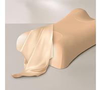 Sleep & Glow Omnia La Funda de Almohada de Seda Natural para el Cabello y la Piel se Adapta a la Forma Única de la Almohada Omnia Sleep&Glow-Seda de Morera de Grado 6A de 19 mm (Arena brasileña)