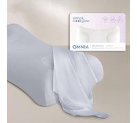 Sleep & Glow Omnia La Funda de Almohada Tencel para el Cabello y la Piel se Adapta a la Forma Única de la Almohada Omnia-Fibra de Eucalipto Natural-Hipoalergénica y Bacteriostática (Hielo Ártico)