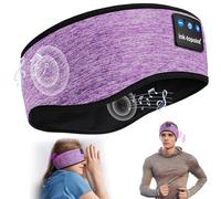 Sleep Headphones, Bluetooth Sport Headband Auriculares inalámbricos con música Headband con Altavoz Ultrafino IPX6 a Prueba de Agua, Deportes, Personas Que Duermen de Lado