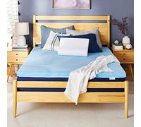 Sleep Innovations Cubrecolchón de Espuma viscoelástica SureTemp de 5 cm. Fabricado en los Estados Unidos. Queen