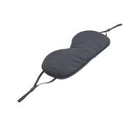 Sleep mask Antifaz Dormir Doble Cara Frío Calor, Seda Leche Gris Transpirable, Máscara Ojos Opaca Ajustable Orejas, Viaje Avión Siesta Noche, Bloqueo Luz Suave