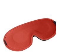 Sleep Mask Blindfold Sleeping Aid Eye Soft Memory Foam Face Eyeshade Blockout Light Slaapmasker Cover Patch(Red)