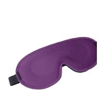 Sleep Mask Blindfold Sleeping Aid Eye Soft Memory Foam Face Eyeshade Blockout Light Slaapmasker Cover Patch(Purple)
