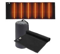 Sleep Mat - Heated Camping Pad for Adults Travel | Polyester Velvet with Metal Wire, Adjustable USB Blanket, Sleeping Bag Insert, Hiking Picnic Gear, Outdoor Night Support