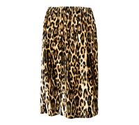 Sleep No More - Falda Longuette de Terciopelo - Skirts - Mujer - Marrón - L -