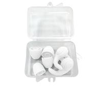Sleep Noise Canceling Earplugs - Silicone 2.5x1.5x1.9cm | 33dB Snore Blocking Ear Plugs, Reusable Noise Reduction Sleep Aid | Soft Comfortable Hearing Protection For Deep Rest Travel Use