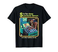 Sleep Paralysis Demon Sarcastic Retro Funny Adult Humor Camiseta