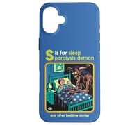 Sleep Paralysis Demon Sarcastic Retro Funny Adult Humor Carcasa para iPhone 16 Plus