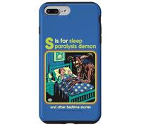 Sleep Paralysis Demon Sarcastic Retro Funny Adult Humor Carcasa para iPhone 7 Plus/8 Plus