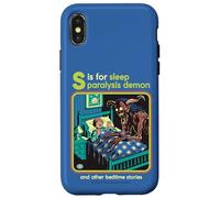 Sleep Paralysis Demon Sarcastic Retro Funny Adult Humor Carcasa para iPhone X/XS