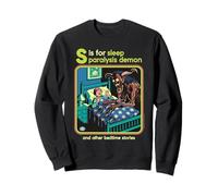 Sleep Paralysis Demon Sarcastic Retro Funny Adult Humor Sudadera