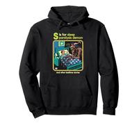 Sleep Paralysis Demon Sarcastic Retro Funny Adult Humor Sudadera con Capucha