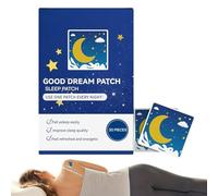 Sleep Patches - Natural Adhesive Relaxation Strips for Night Rest Support | Infused Transdermal Patch with Gentle Release Formula, Portable Sleep Aid for Bedtime Routine Travel Use