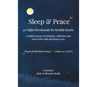 Sleep & Peace: 40 Nights Devotionals for Restful Hearts