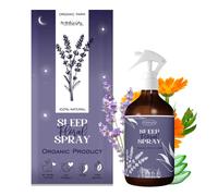 Sleep Pillow Spray Relajante Bruma Almohada para Dormir Mejor 100ml | Aceites esenciales Lavanda (Relajante), Aloe Vera (Oxigenante) y Camomila (Calmante) Dulces Sueños