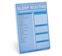 Sleep Routine Pad: My Awesome, Soothing, Self-nurturing Sleep Tracker Note Pad (Knock Knock Pads)