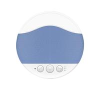 Sleep Speaker Under Pillow - Máquina de ruido portátil blanca | Soothing Music Timer Stereo Sound for Side Sleepers Adults Teens Travel, Relaxation, 20 Hour Battery, Compact 9.8 cm